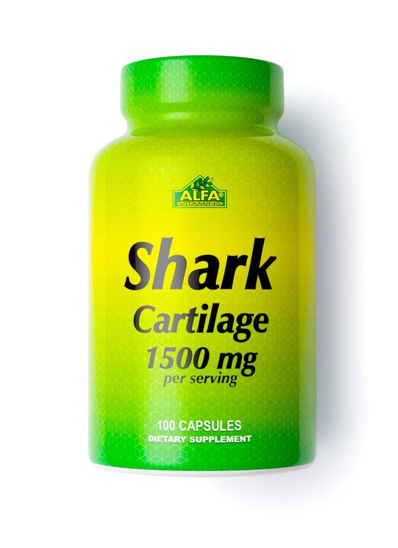 Shark Cartilage ( Cartílago de Tiburon ) × 100 Capsulas