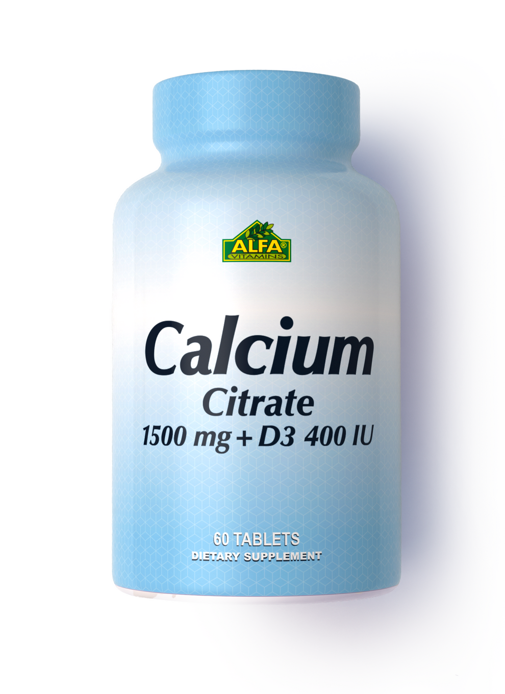 Calcio Citrate 1.500 + D × 60 Tabletas