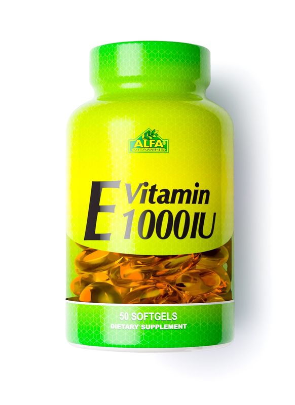 Vitamina E ~ 1.000 UI × 50 Sofgels