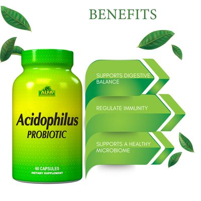 PROBIOTIC © Acidophilus Alfa × 60 Cápsulas