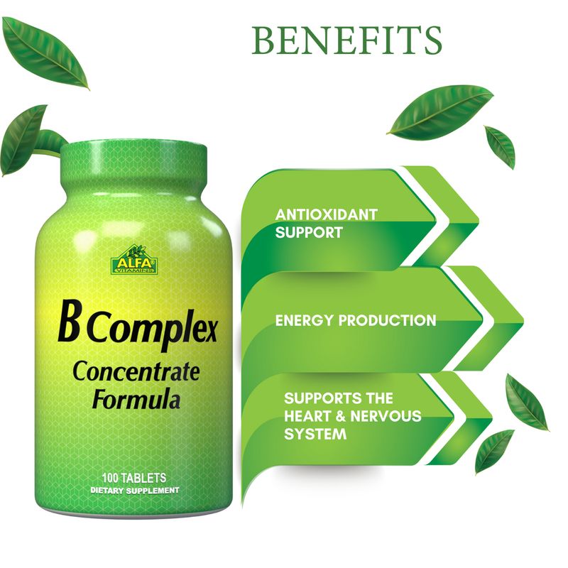 B COMPLEX© (Complejo B) × 100 Tabletas