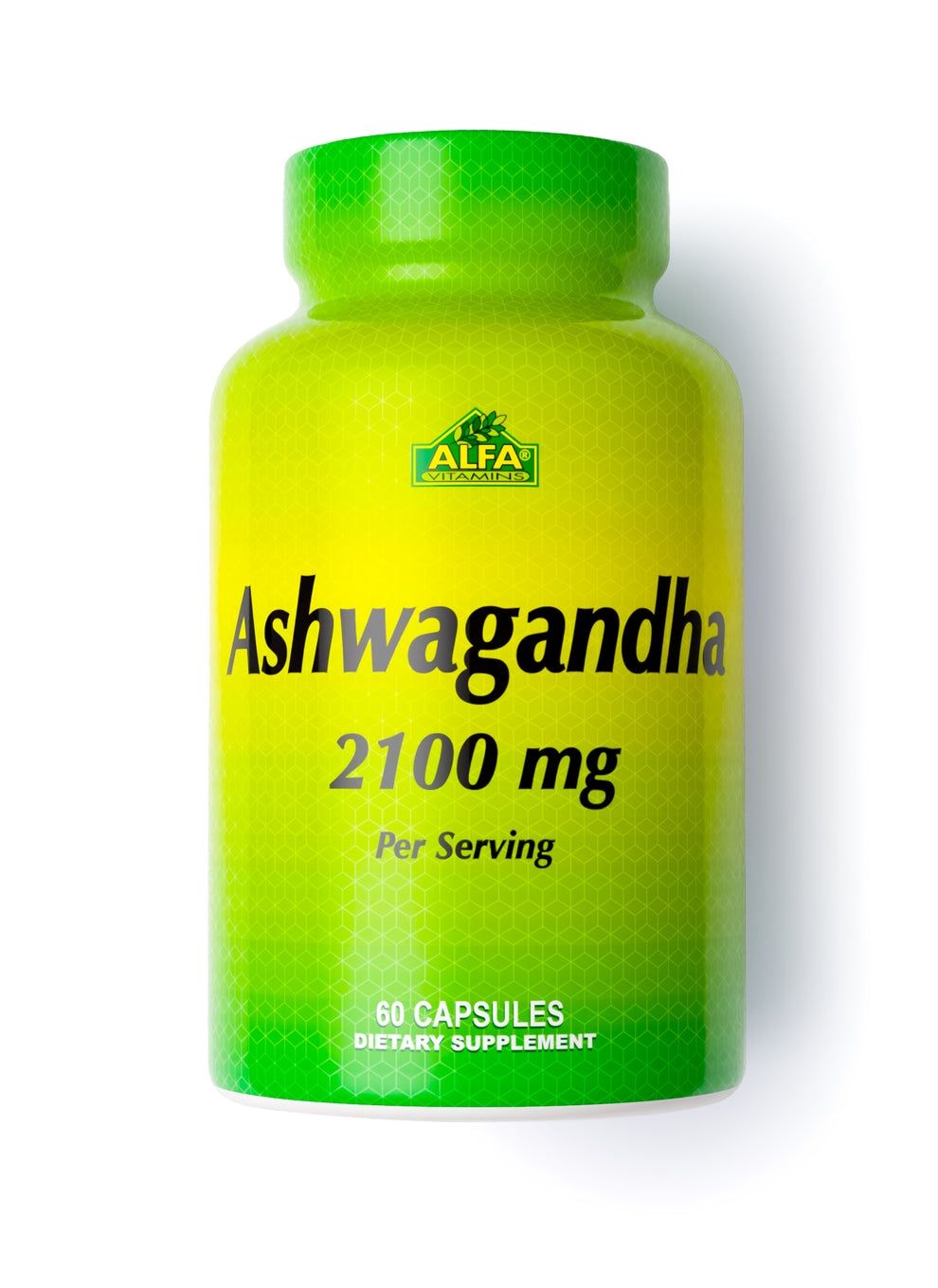 Ashwagandha ~ 2.100 MG Serv × 60 Cápsulas 