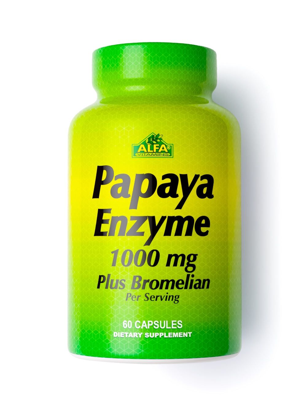 Papaya Enzyme Plus Bromelian × 60 Cápsulas