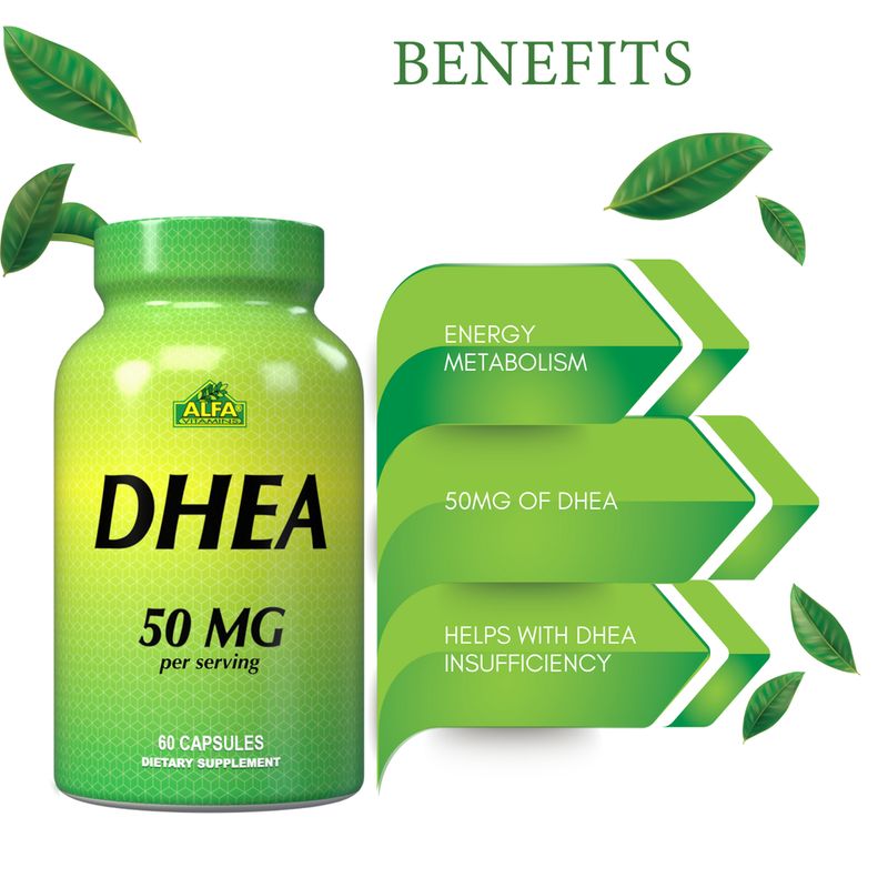 DHEA  50 Mg × 60 Cápsulas