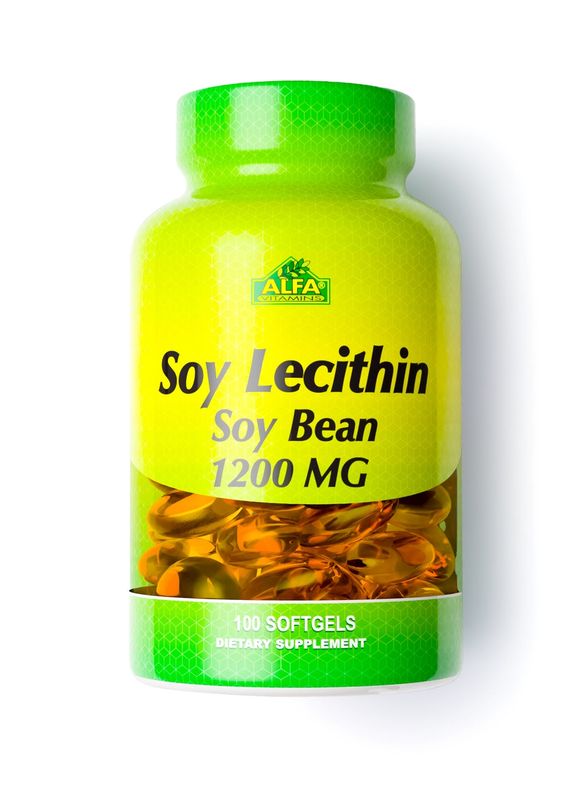 Lecitina De Soya 1.200 Mg × 100 Sofgels
