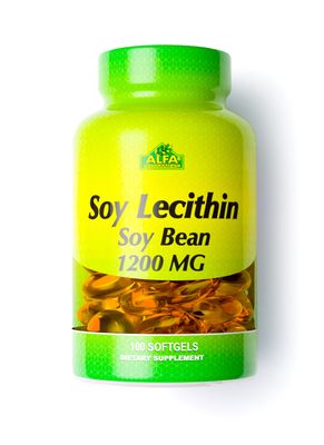 Lecitina De Soya 1.200 Mg × 100 Sofgels