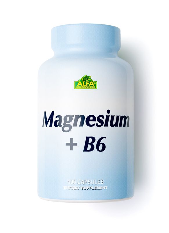 Magnesium + B6 × 100 Tabletas