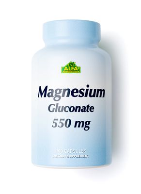 Magnesium Gluconate 550 × 100 Tabletas