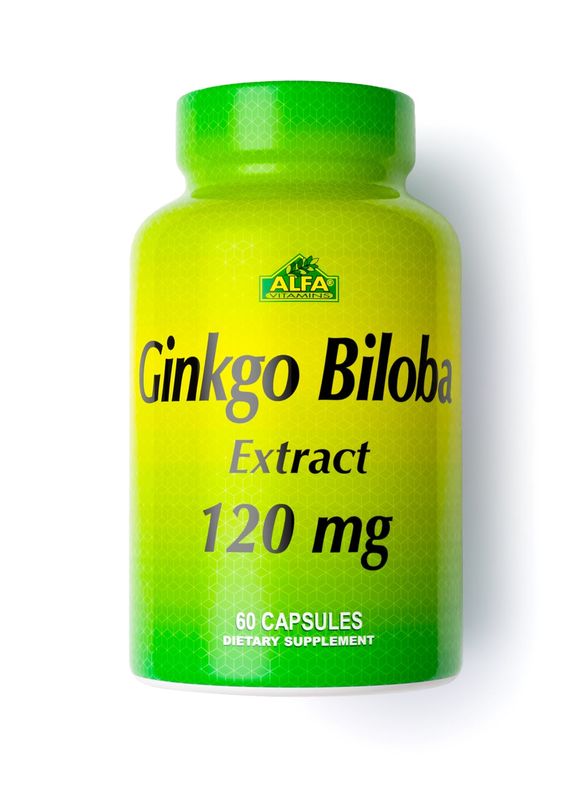 Ginkgo Biloba ~ 120 Mg × 60 Cápsulas