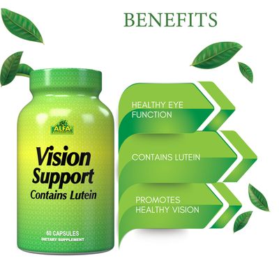 Visión Support  ( Con Luteína ) × 60 Premier Capsules