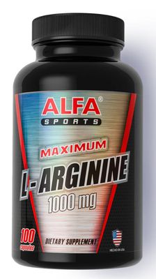 MAXIMUN© L- Arginine ~ 1000 Mg × 100 Cápsulas