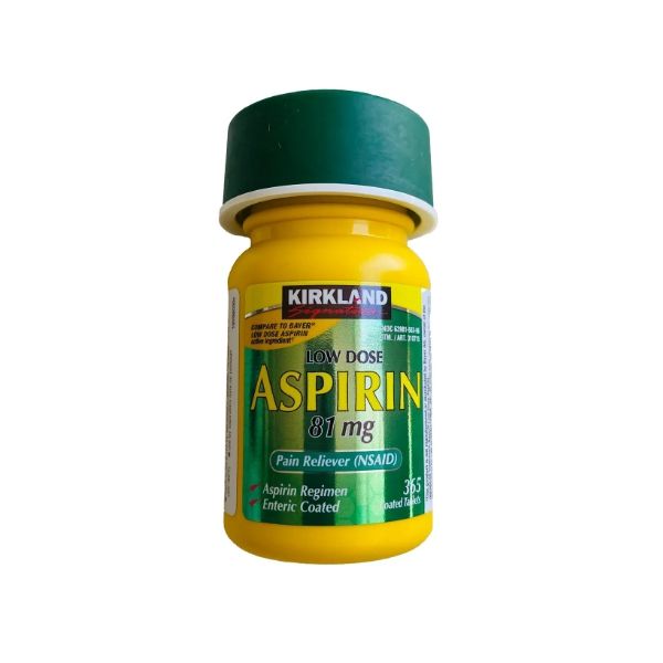 Natur Aspirin ~ 81 Mg × 365 Tablets