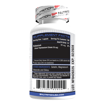 Potassium Citrate SP ~ 99 MG × 100 Capsules