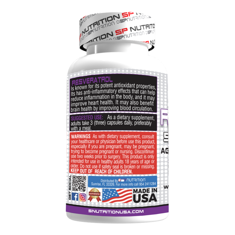 Resveratrol SP ~ 500 MG × 60 Capsulas