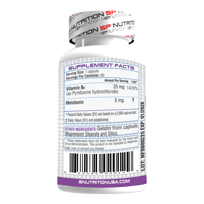Melatonina Plus B6 SP × 60 Capsulas