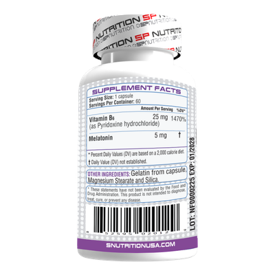 Melatonina Plus B6 SP × 60 Capsulas
