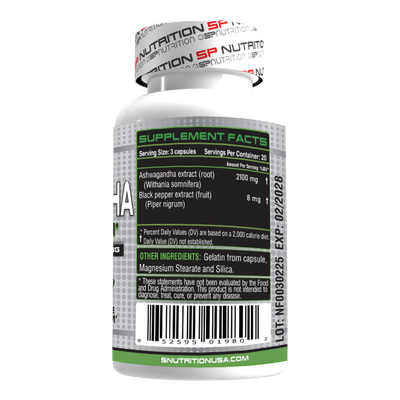 Ashwaghanda SP ~ 2.100 MG × 60 Capsulas