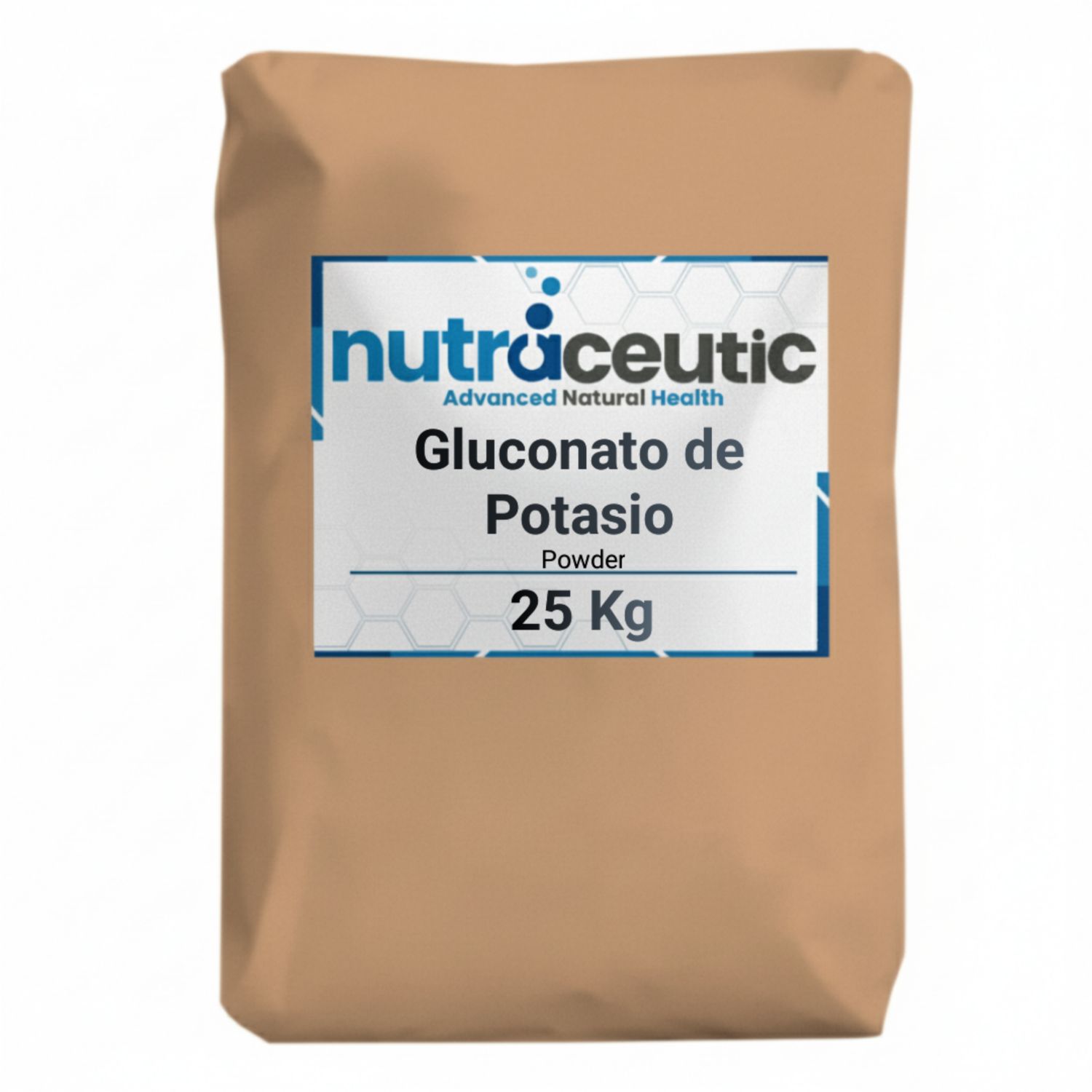 Potassium Gluconate ~ Pure Powder × 25 KG