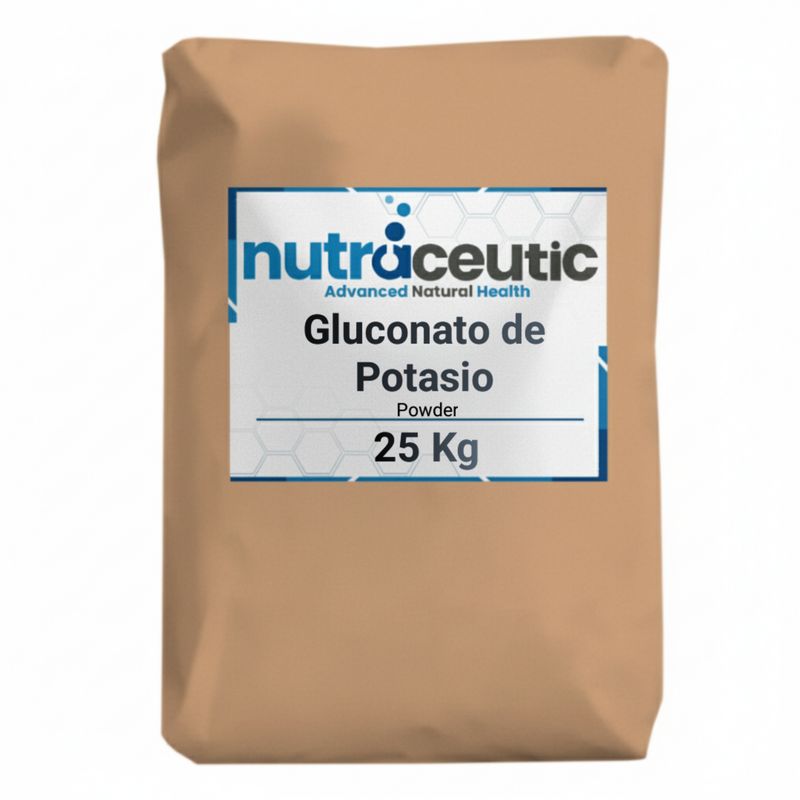 Potassium Gluconate ~ Pure Powder × 25 KG