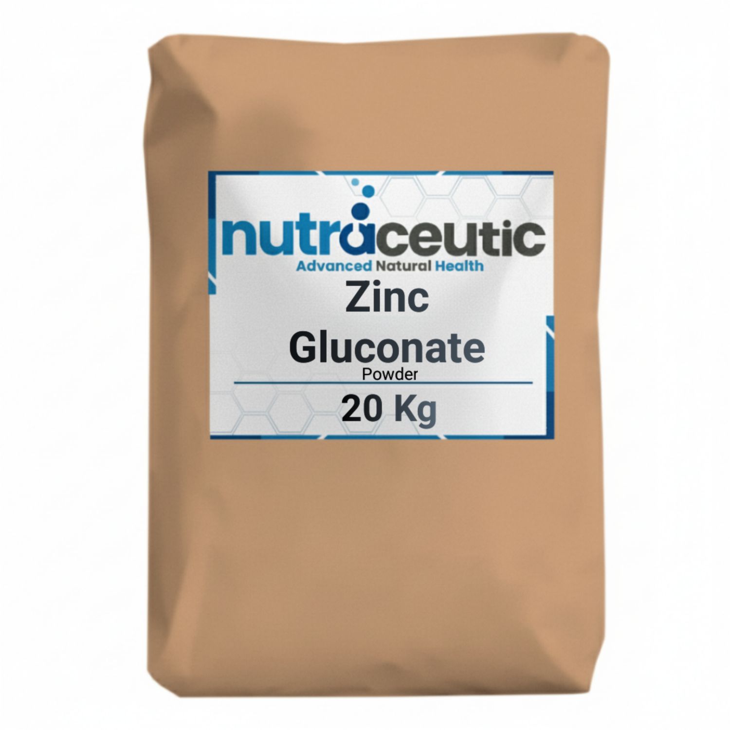Zinc Gluconate ~ Pure Powder × 20 KG