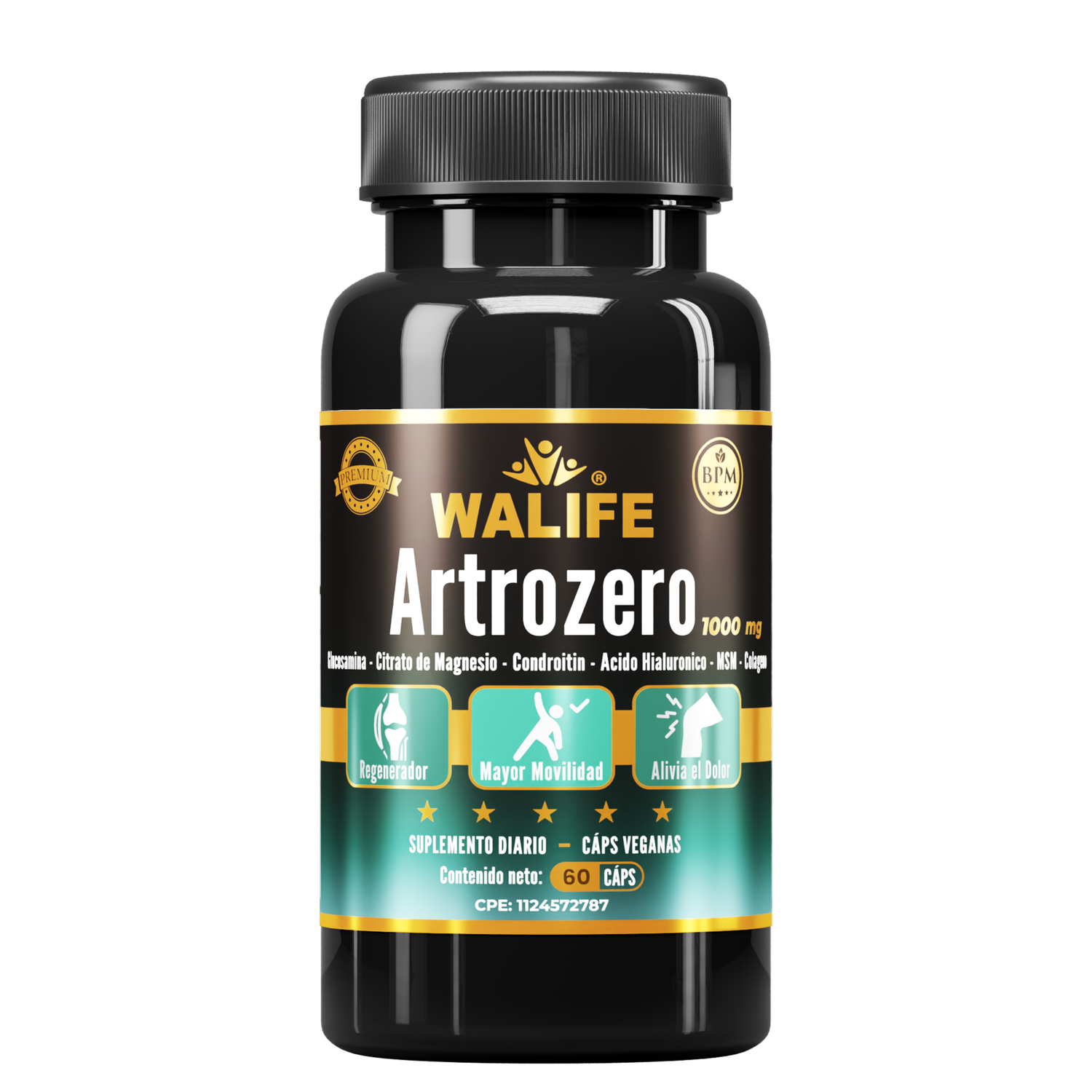 ARTROZERO - 1.000 MG x 60 capsulas