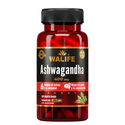 Ashwagandha - 400 MG x 60 Capsulas