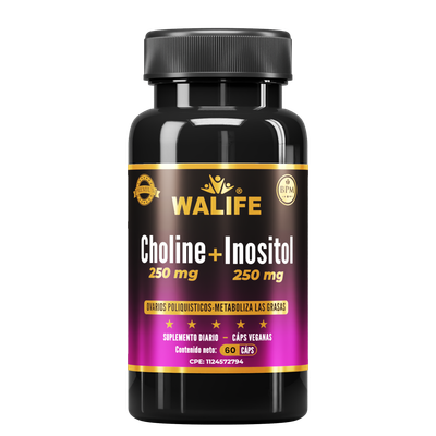 Choline + Inositol - 500 MG  x 60 Capsulas