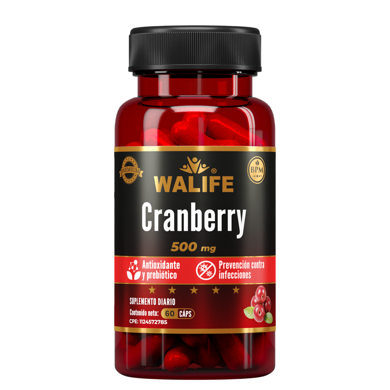 CRANBERRY - 500 MG x 60 Capsulas