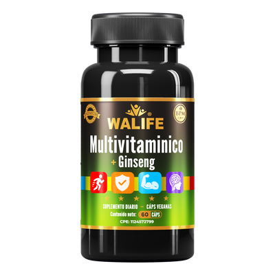 Multivitaminico + Gingseg x 60 Capsulas
