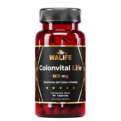 Colonvital Life ® ~ 500 MG × 60 Cápsulas 