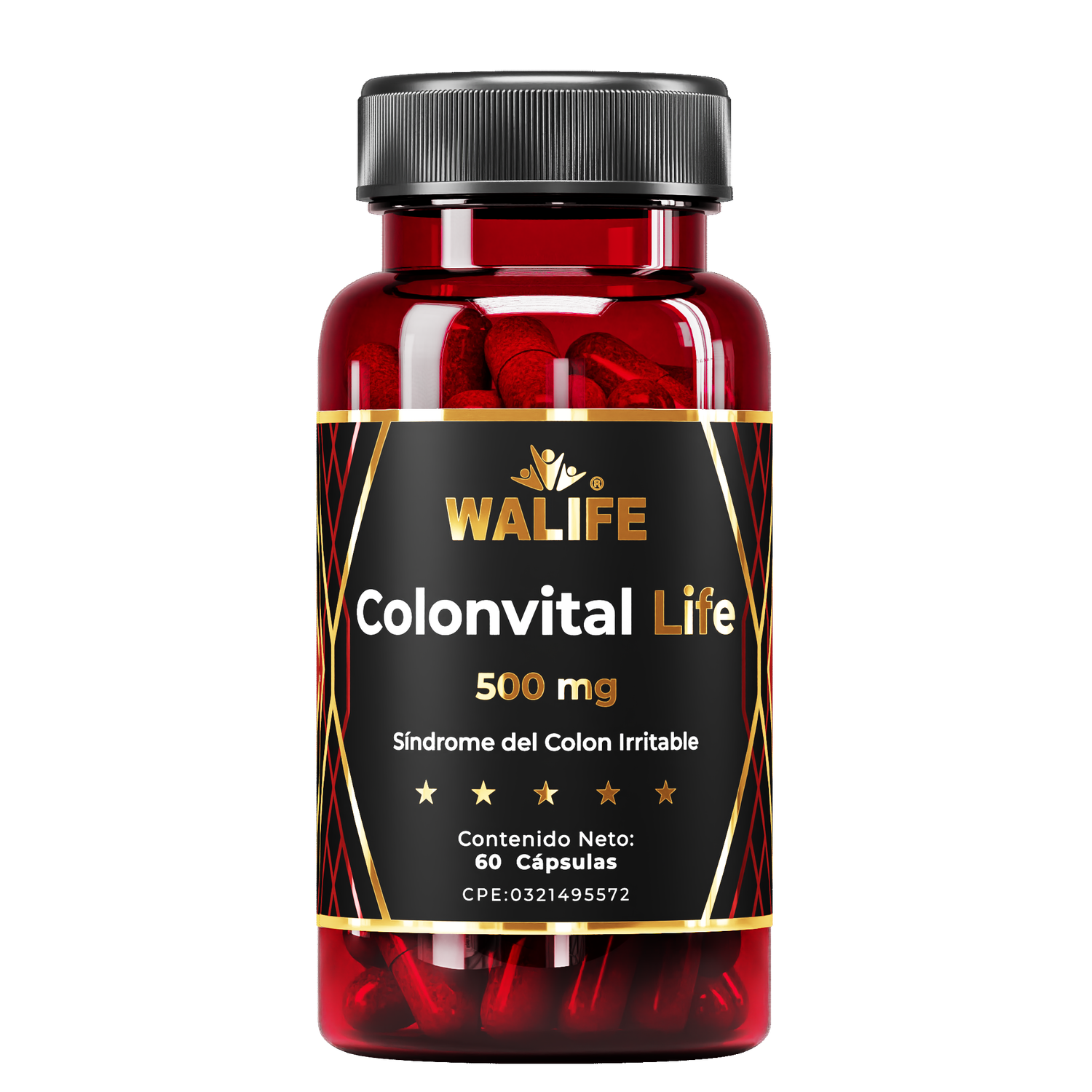 Colonvital Life ® ~ 500 MG × 60 Cápsulas 