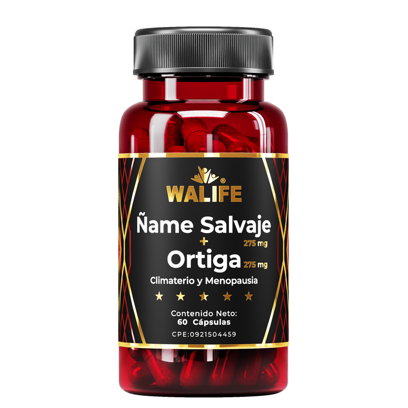 Ñame + Ortiga ~ 450 MG × 60 Capsulas