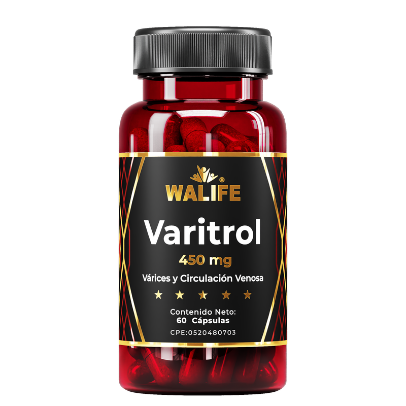 Varitrol ~ 450 MG × 60 Cápsulas