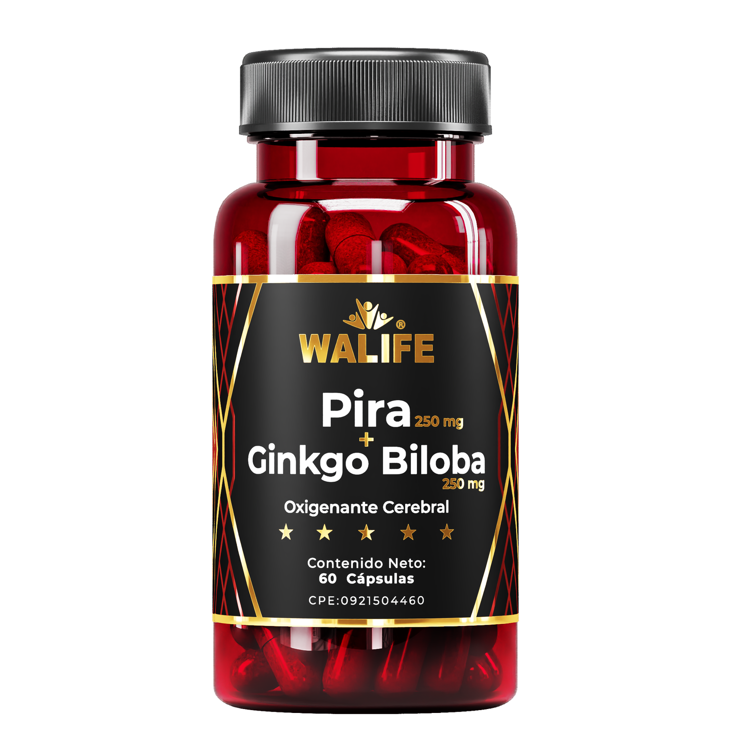 Pira + Ginkgo Biloba ~ 500 MG × Cápsulas