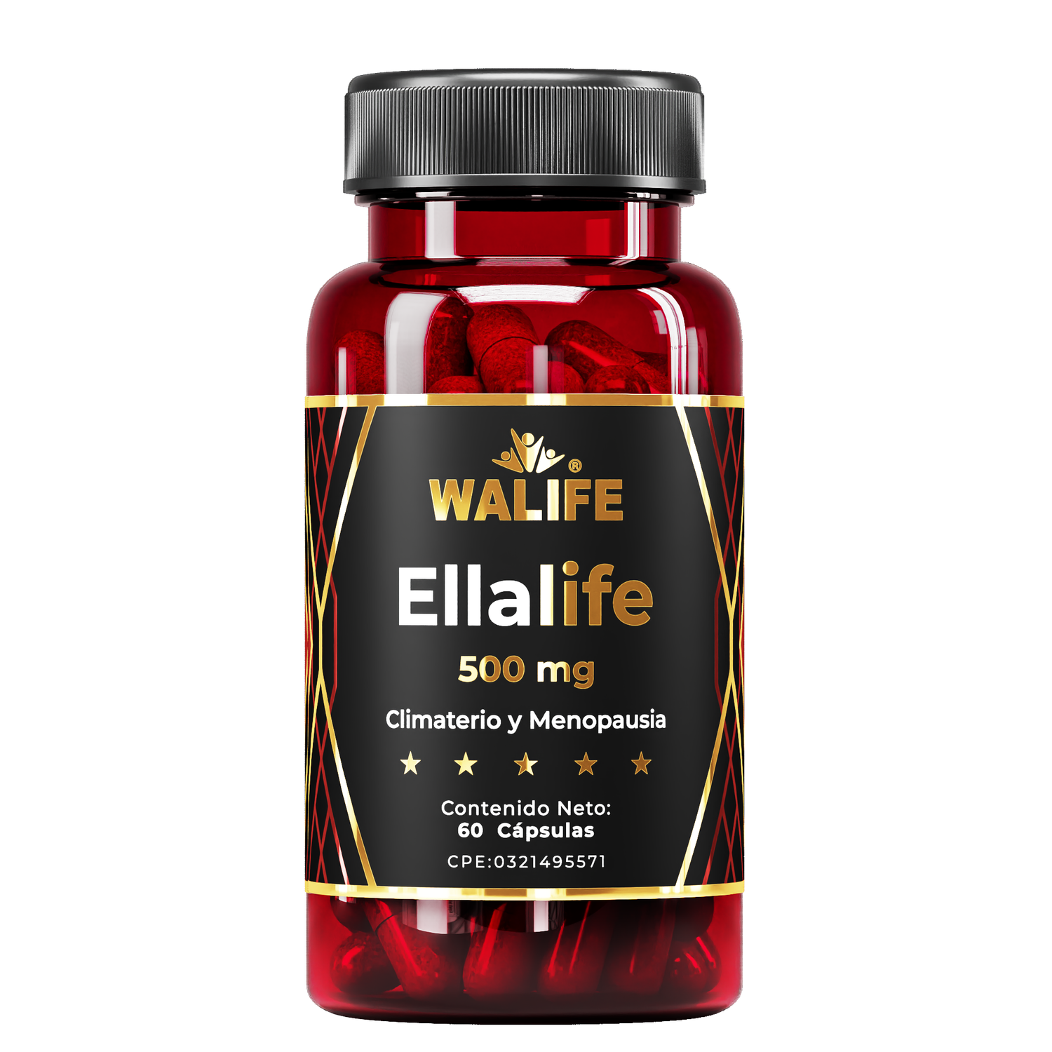 Ellalife ~ 500 MG × 60 Cápsulas