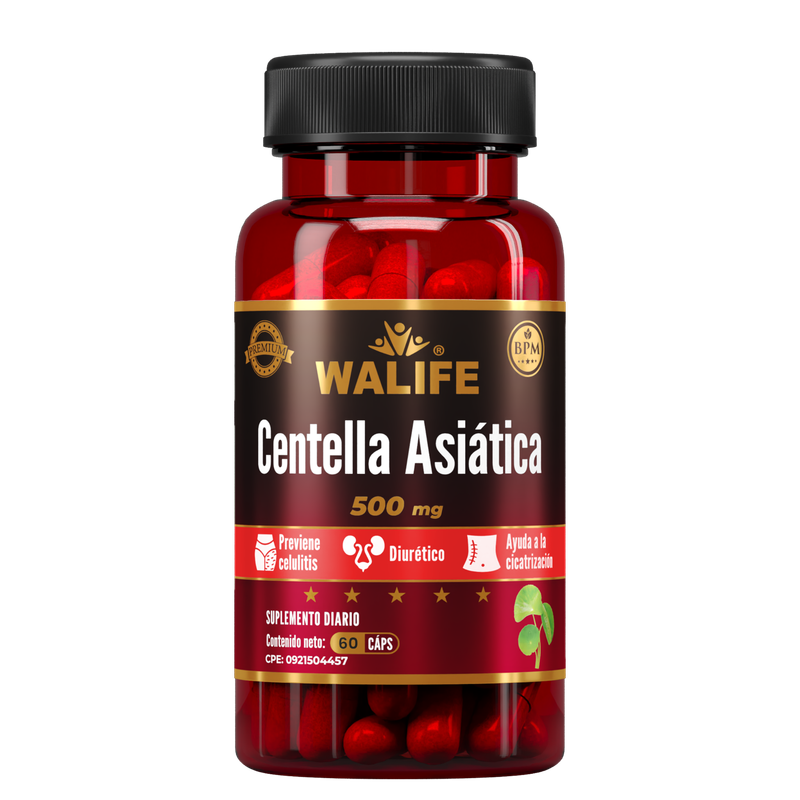 Centella Asiática ~ 500 MG × 60 Cápsulas