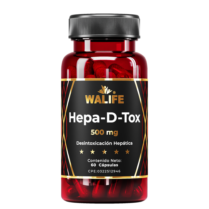 Hepa- D -Tox ~ 500 MG × 60 Cápsulas