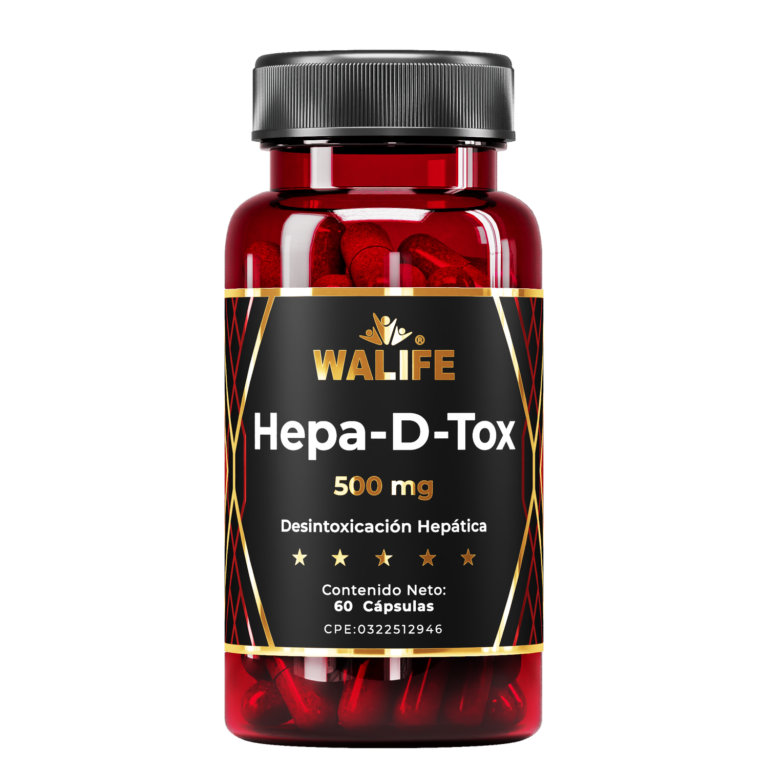 Hepa- D -Tox ~ 500 MG × 60 Cápsulas