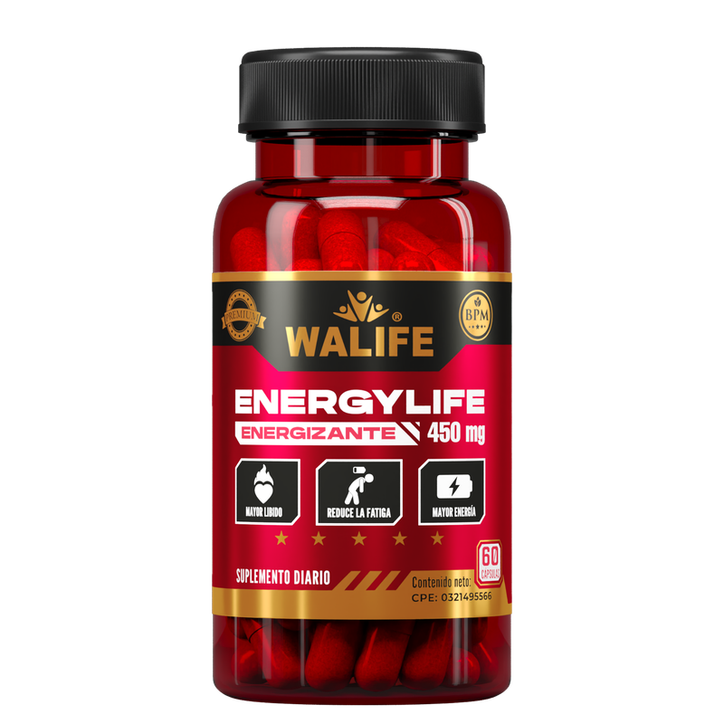 Energylife ~ 450 MG × 60 Cápsulas