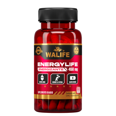 Energylife ~ 450 MG × 60 Cápsulas