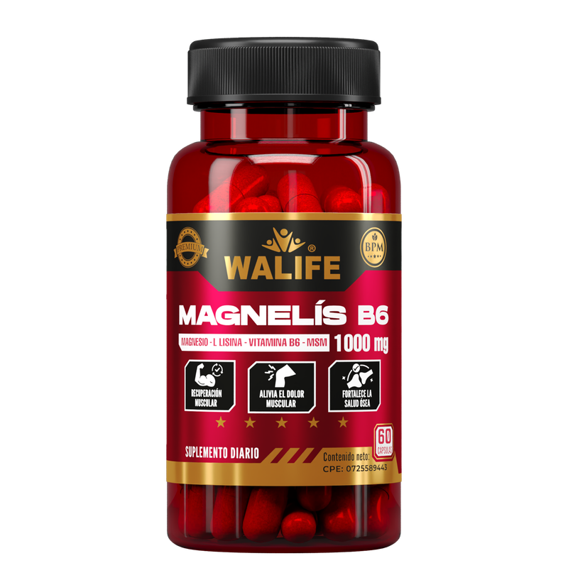Magnesio Life ~ 500 MG × 60 Cápsulas
