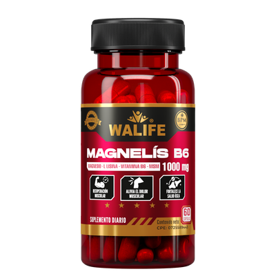 Magnelis B6 - 1.000 MG x 60 Capsulas