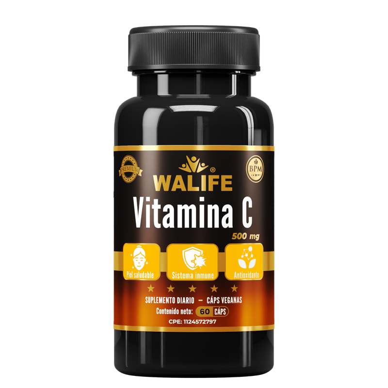 Vitamina C - 500 MG x 60 Capsulas