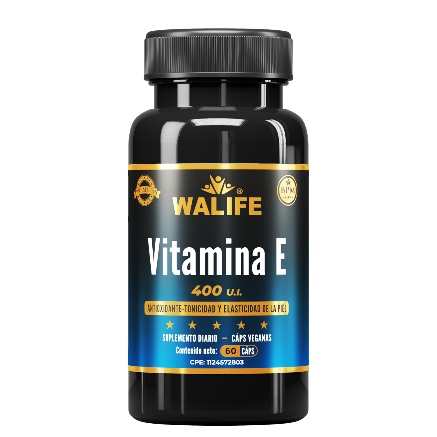 Vitamina E - 400 UI Walife x 60 Capsulas