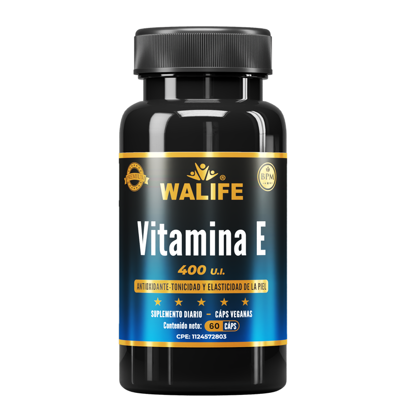 Vitamina E - 400 UI Walife x 60 Capsulas