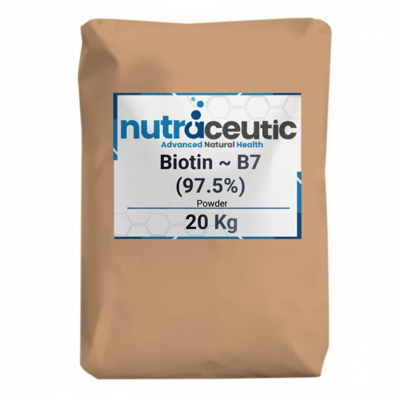 Biotin 1% ~ (Vitamina B7) × 25 KG