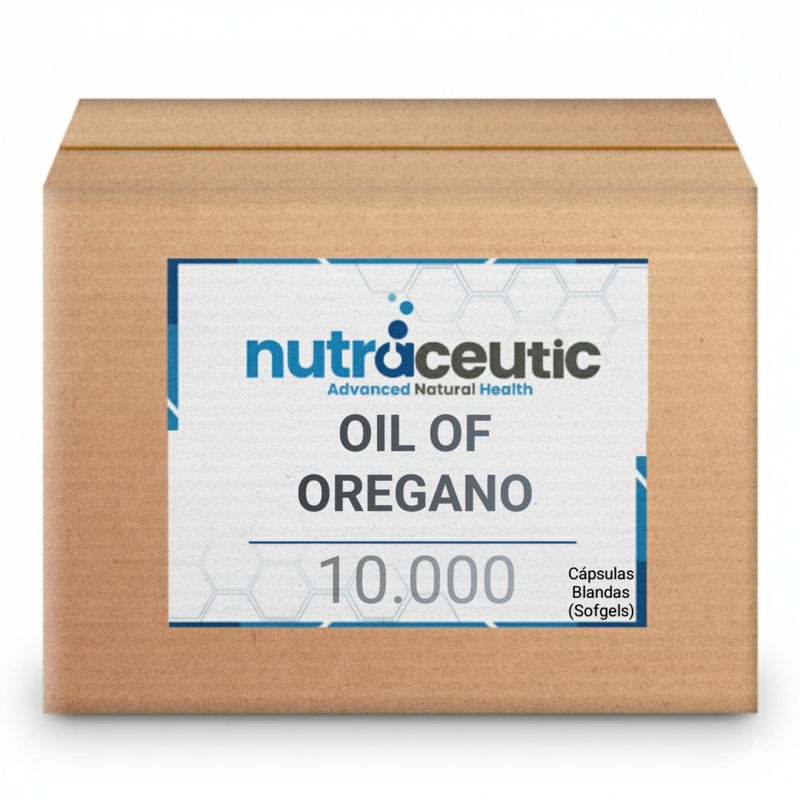 Oil Of Orégano ~ Puré Oil × 10.000 Sofgels