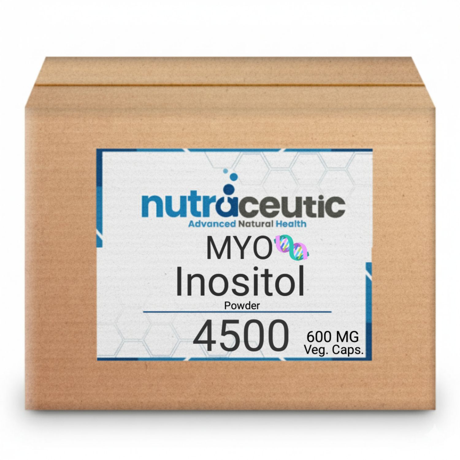 Myo-Inositol ~ 600 MG × 4500 Veg. Caps.
