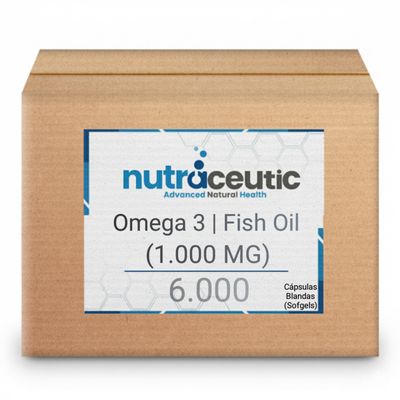 Omega 3 Fish Oil ~ 1.000 MG × 6.000 Sofgels