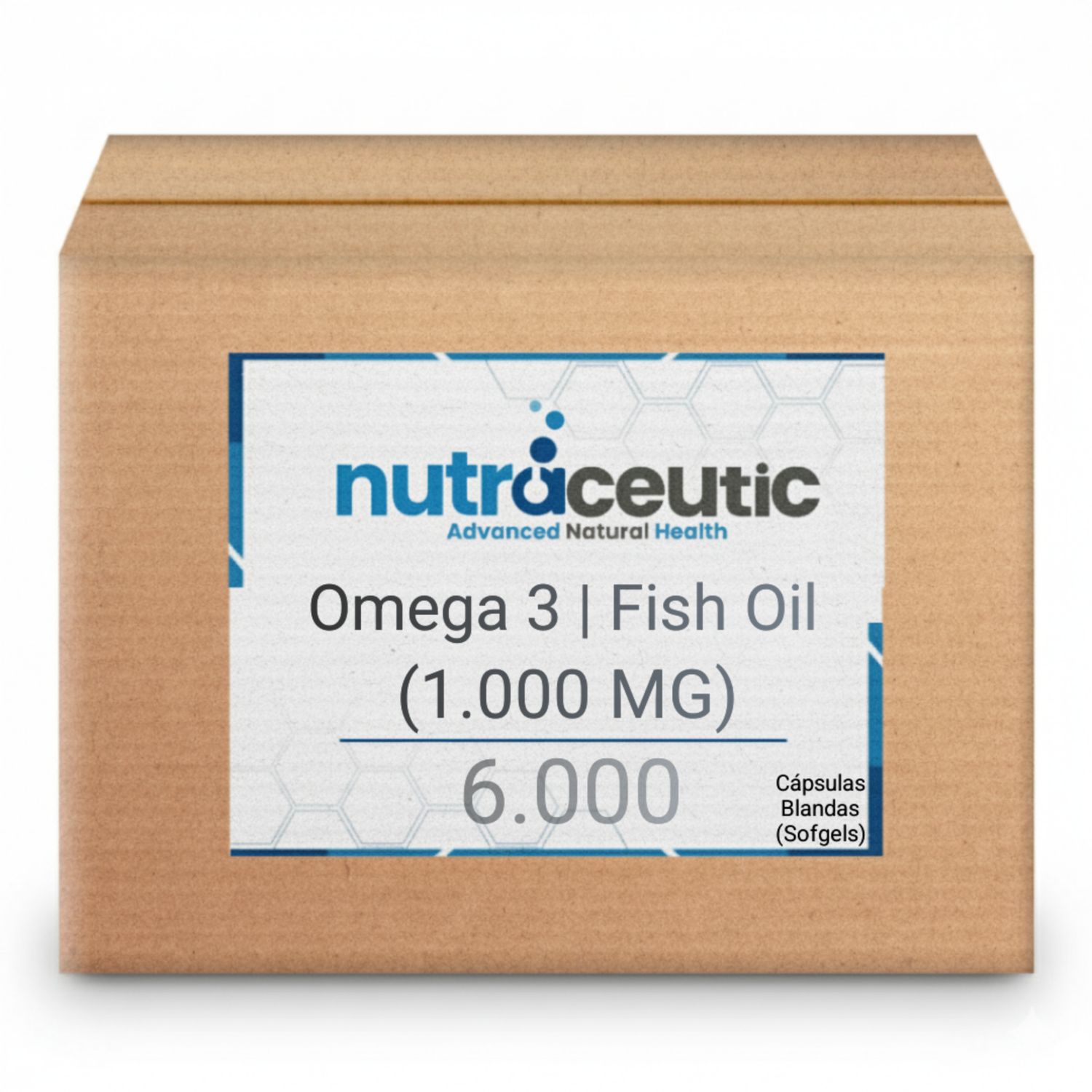 Omega 3 Fish Oil ~ 1.000 MG × 6.000 Sofgels